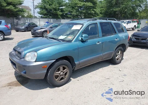 2003 Hyundai Santa Fe Gls/Lx z USA, uszkodzony, nr VIN KM8SC73DX3U476918
